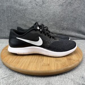 Nike Flex Contact Shoes Womens Size 9 Black Mesh Running Sneakers 908995-001